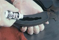 Treating brake pads